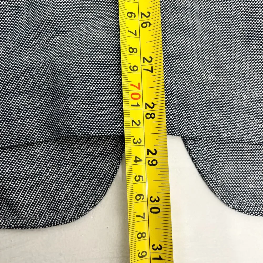 Banana Republic Mens Blazer Jacket Gray‎ 2-Button Single Breasted Long Sleeve